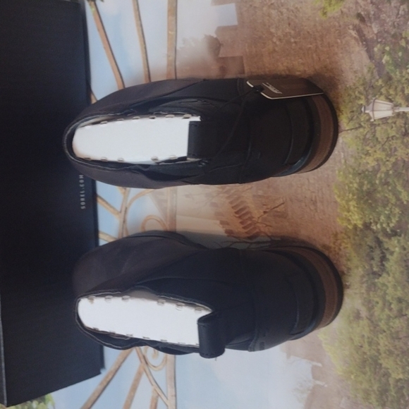 SOREL blackened brown waterproof emelie Chelsea booties - Picture 5 of 8